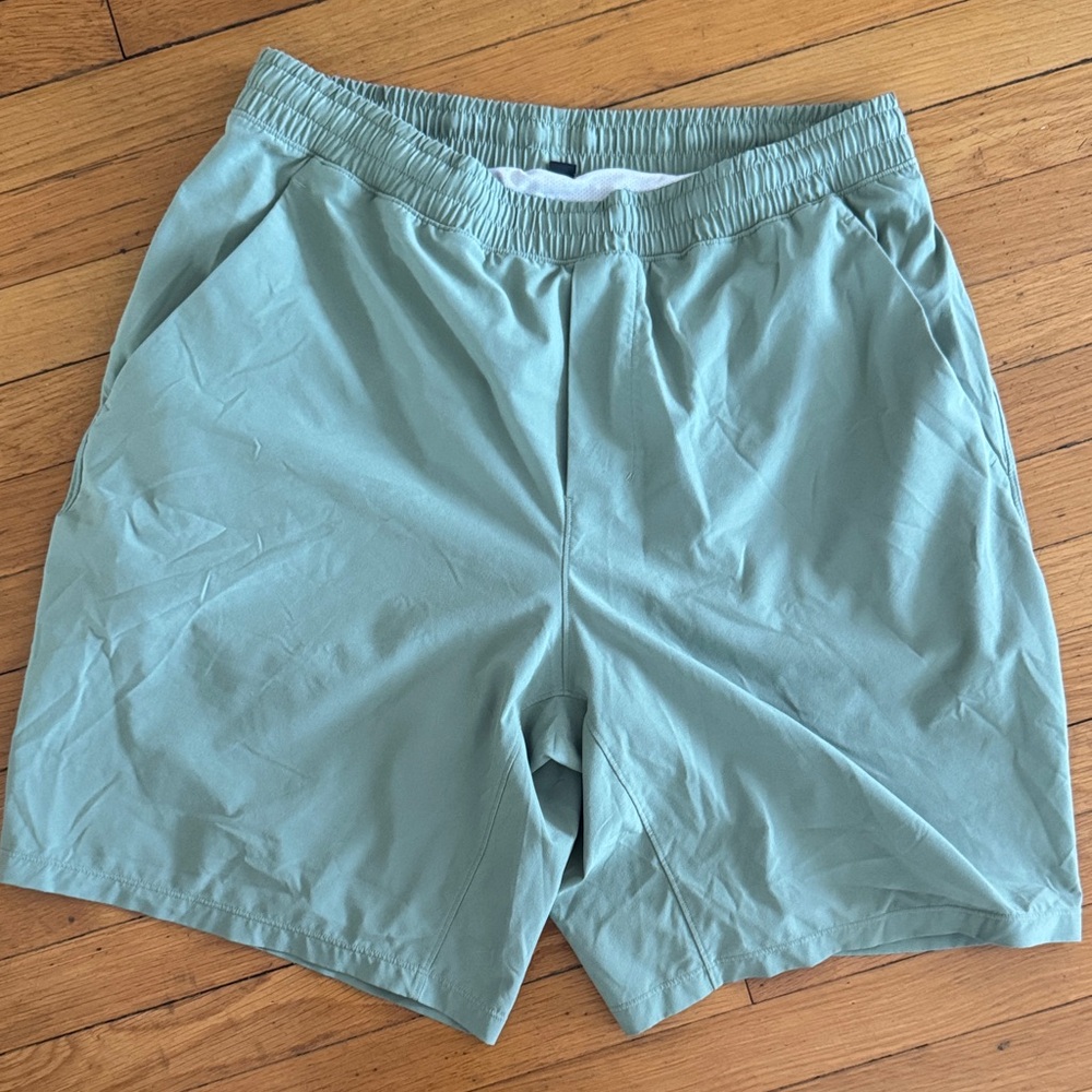 lululemon athletica Light Green Athletic Shorts